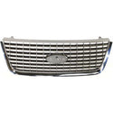 2003-2006 Ford Expedition Grille, Chrome Shell - Classic 2 Current Fabrication