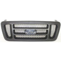 2004-2008 Ford F-150 Grille, Hor Bar Insert, Dark Gray.