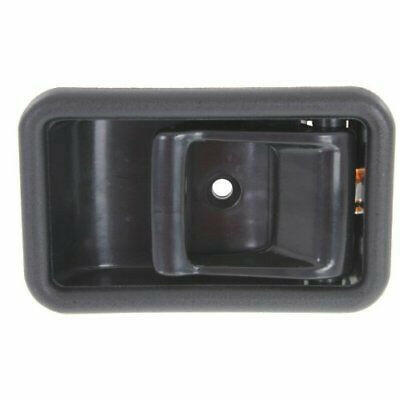 1994-1996 Ford Escort Front Door Handle RH=lh, Inside, Black, Plastic.
