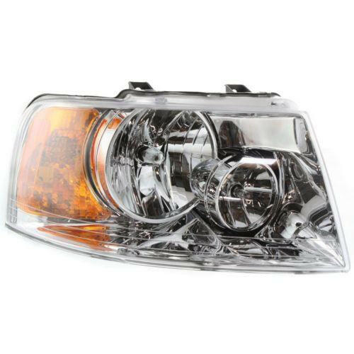 2003-2006 Ford Expedition Head Light RH, Assembly, Chrome Interior.