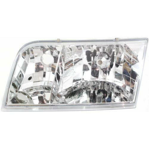 1998-2011 Ford Crown Victoria Head Light LH, Lens And Housing.