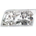 1998-2011 Ford Crown Victoria Head Light LH, Lens And Housing.