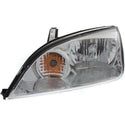 2005-2007 Ford Focus Head Light LH, Assembly, Halogen, With Out SVT Model.