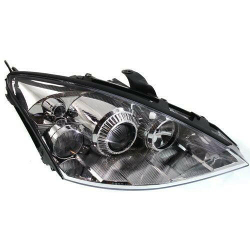 2002-2005 Ford Focus Head Light RH, Lens & Housing, w/Out Bulb & Ballast.