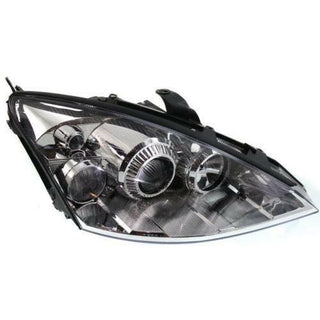 2002-2005 Ford Focus Head Light RH, Lens & Housing, w/Out Bulb & Ballast.