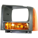 2005-2007 Ford F-250 Pickup Super Duty Signal Light LH, Lens And Housing.