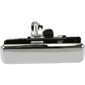1985-1992 GMC Safari Front Door Handle LH, steel Rod Rtainr, w/o Keyhole.