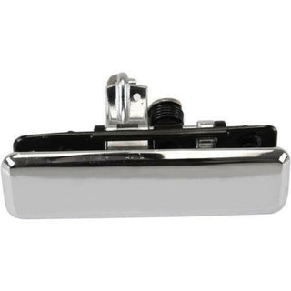 1985-1992 GMC Safari Front Door Handle LH, steel Rod Rtainr, w/o Keyhole.