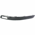 2001-2005 Volkswagen Passat Front Bumper Molding LH, Black.