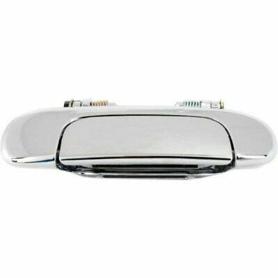 1999-2003 Mazda Protege Rear Door Handle RH, All Chrome, w/o Keyhole.