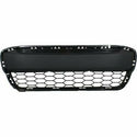 2012-2013 Honda Civic Front Bumper Grille, Dark Gray (CAPA).