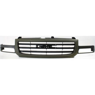 2003-2007 GMC Sierra 1500 Grille, Painted Argent - Classic 2 Current Fabrication