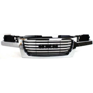 2004-2012 GMC Canyon Grille, Chrome Shell/Black Insert - Classic 2 Current Fabrication