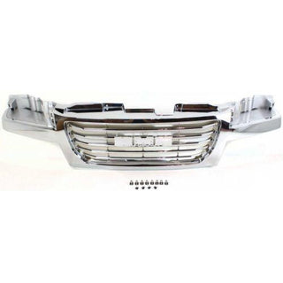 2004-2009 GMC Canyon Grille, Chrome - Classic 2 Current Fabrication