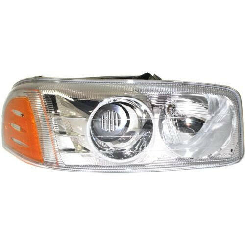 2003-2007 GMC Sierra 1500 Head Light RH, Assembly, Denali Model - Capa.