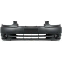 2003-2006 Hyundai Accent Front Bumper Cover, Primed, w/o Fog Lamp Hole.