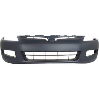 2003-2005 Honda Accord Front Bumper Cover, Primed, w/ Fog Lamp Hole, - Classic 2 Current Fabrication