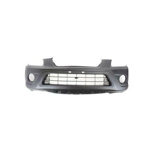 2005-2006 Honda CR-V Front Bumper Cover, Textured, w/ Fog Lamp Holes.