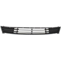 2007-2010 Hyundai Elantra Front Bumper Grille, Black.