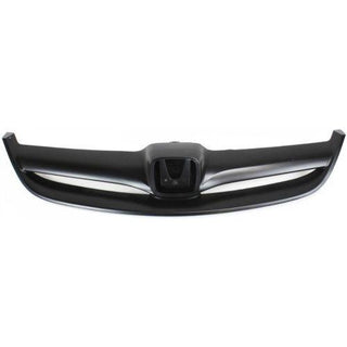 2004-2005 Honda Civic Grille, Insert, Painted-Black - Classic 2 Current Fabrication
