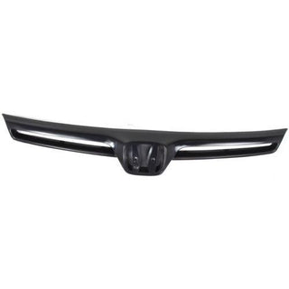 2006-2008 Honda Civic Grille, Black, Coupe - Classic 2 Current Fabrication
