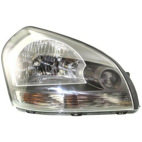 2005-2009 Hyundai Tucson Head Light RH, Assembly, With Clear Turn Signal.