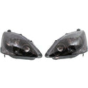 2004-2005 Honda Civic Clear Head Light, Lens/Housing, Bezel, Hatchback.