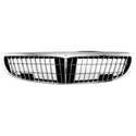 2000-2001 Infiniti I30 Grille, Chrome Shell/Black - Classic 2 Current Fabrication