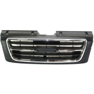 1998-1999 Isuzu Trooper Grille, Painted-Black.