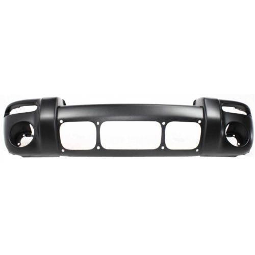 2002-2004 Jeep Liberty Front Bumper Cover, Primed, w/ Hole, Renegade - Classic 2 Current Fabrication