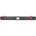 1997-2006 JEEP WRANGLER REAR BUMPER, Painted - Black.