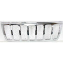 1999-2003 Jeep Grand Cherokee Grille, Chromed Plated.