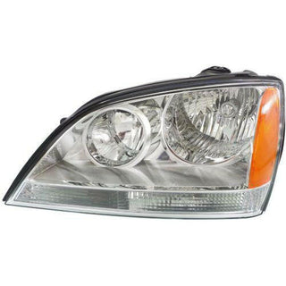 2003-2004 Kia Sorento Head Light LH, Assembly.