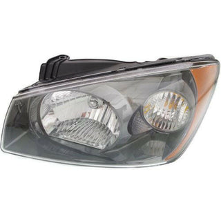2004-2006 Kia Spectra Head Light LH, Assembly, Halogen, Hatchback/Sedan.