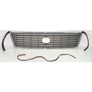 1995-1997 Volvo S400 Grille, Chrome Shell/gray Insert - Classic 2 Current Fabrication