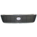 1998-2000 Volvo S400 Grille, Chrome Shell/gray Insert.