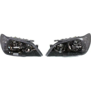 2001-2005 Lexus IS300 Clear Head Light, Lens/Housing, Halogen, Set.