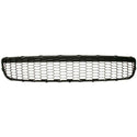 2006-2008 Mazda 6 Front Bumper Grille, Center, Black.