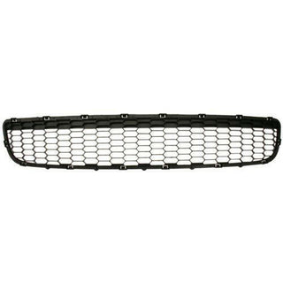 2006-2008 Mazda 6 Front Bumper Grille, Center, Black.