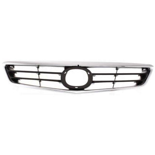 2000-2002 Mazda 626 Grille, Chrome Shell/Black Insert - Classic 2 Current Fabrication