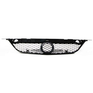 2001-2003 Mazda Protege Grille, Black - Classic 2 Current Fabrication
