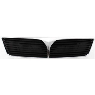 2002-2003 Mitsubishi Lancer Grille, Chrome Shell/Dark Gray Insert - Classic 2 Current Fabrication