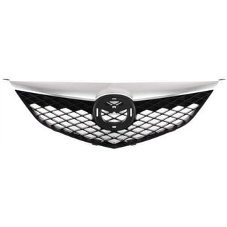 2003-2005 Mazda 6 Grille, Black, With Chrome Upper Bar - Classic 2 Current Fabrication