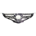2007-2009 Mazda 3 Grille, Black, Sport Type, Sedan.