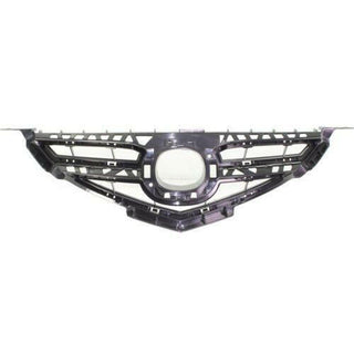 2007-2009 Mazda 3 Grille, Black, Sport Type, Sedan.