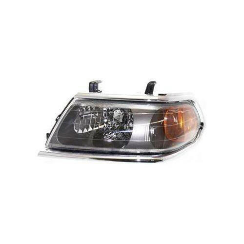 2000-2004 Mitsubishi Montero Sport Head Light LH, Assembly, Chrome.
