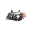 2000-2004 Mitsubishi Montero Sport Head Light LH, Assembly, Chrome.
