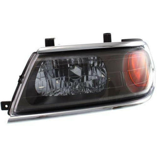2000 Mitsubishi Montero Sport Head Light LH, Assembly, Chrome.