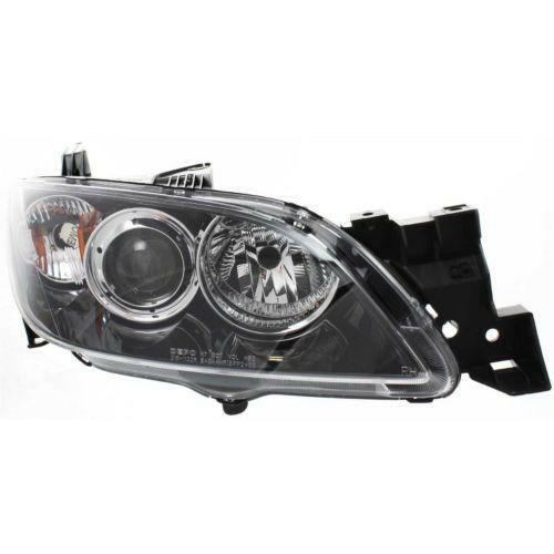 2004-2009 Mazda 3 Head Light RH, Lens And Housing, Halogen, Sedan.