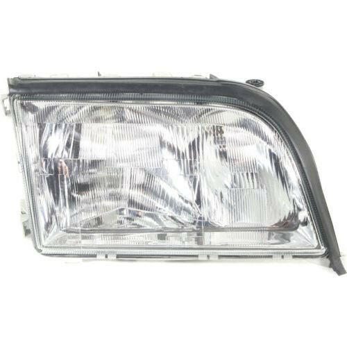 1995-1999 Mercedes-Benz S-class Head Light RH, w/Out Park/signal.